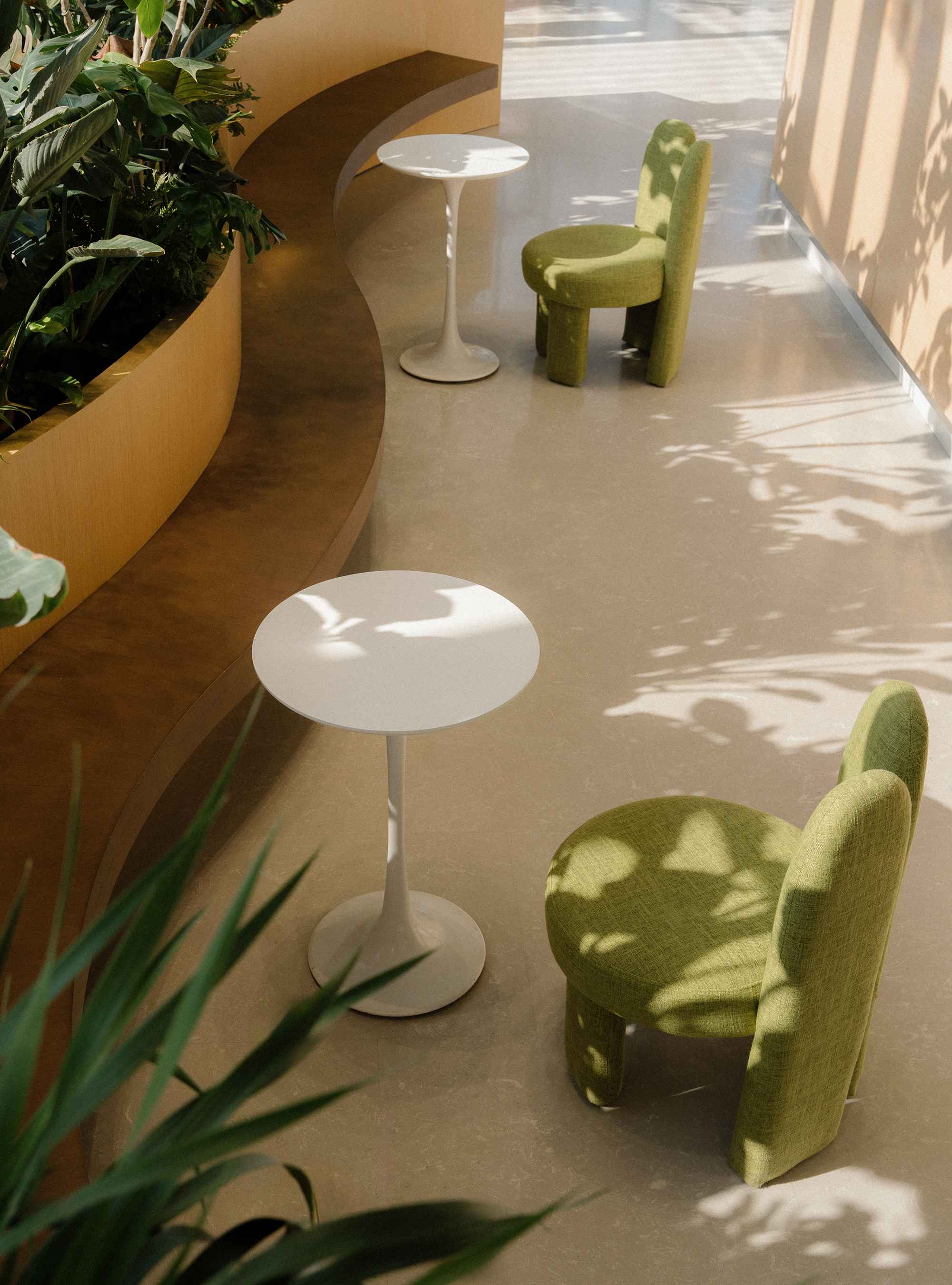 Tspace tspace turns shanghai coffee shop into a living greenhouse lounge | the ...