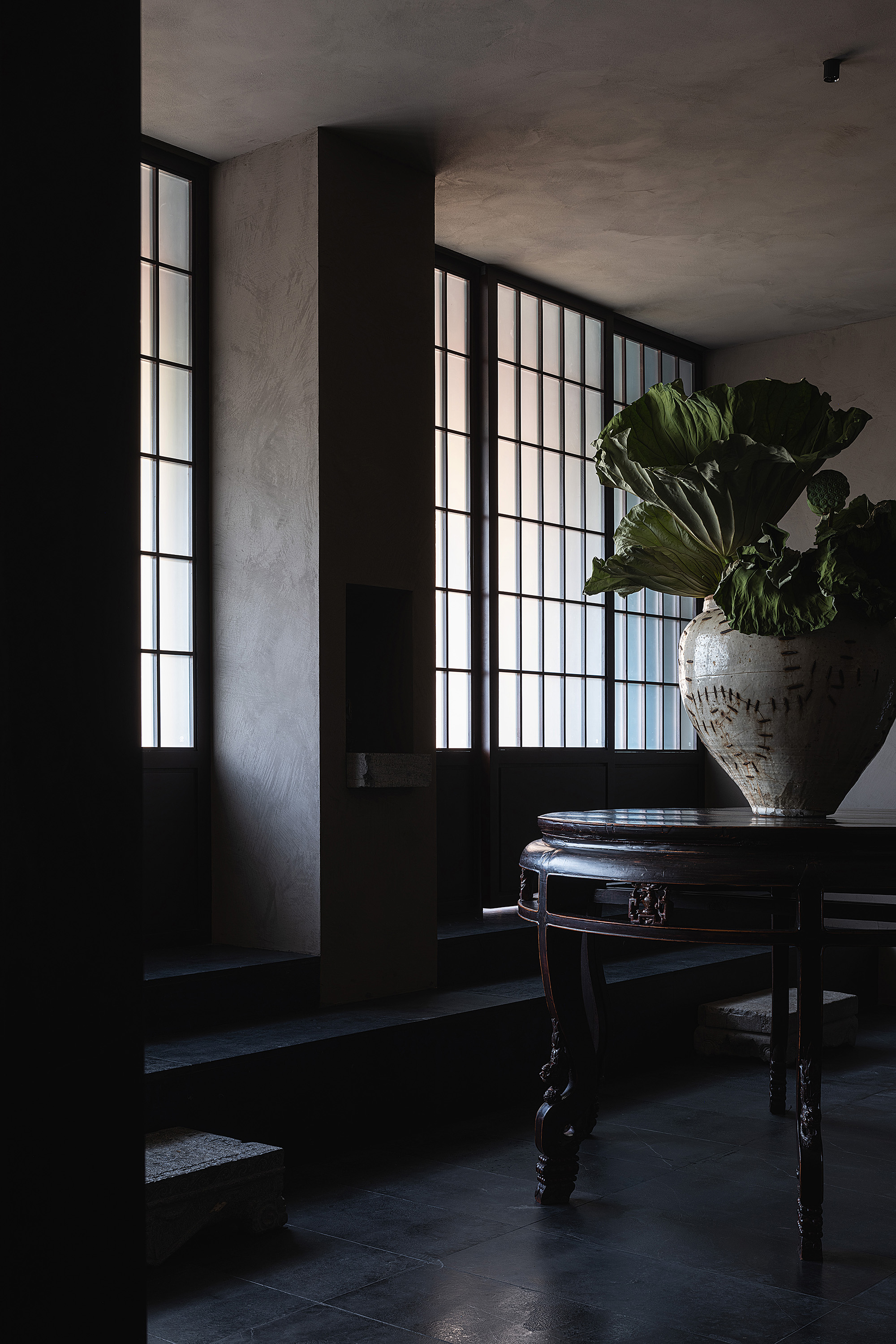 a dramatic oriental atmosphere at a teahouse in chengdu: project by ...