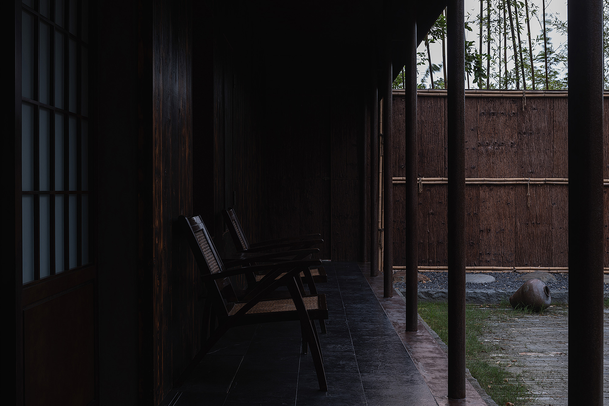 a dramatic oriental atmosphere at a teahouse in chengdu: project by ...