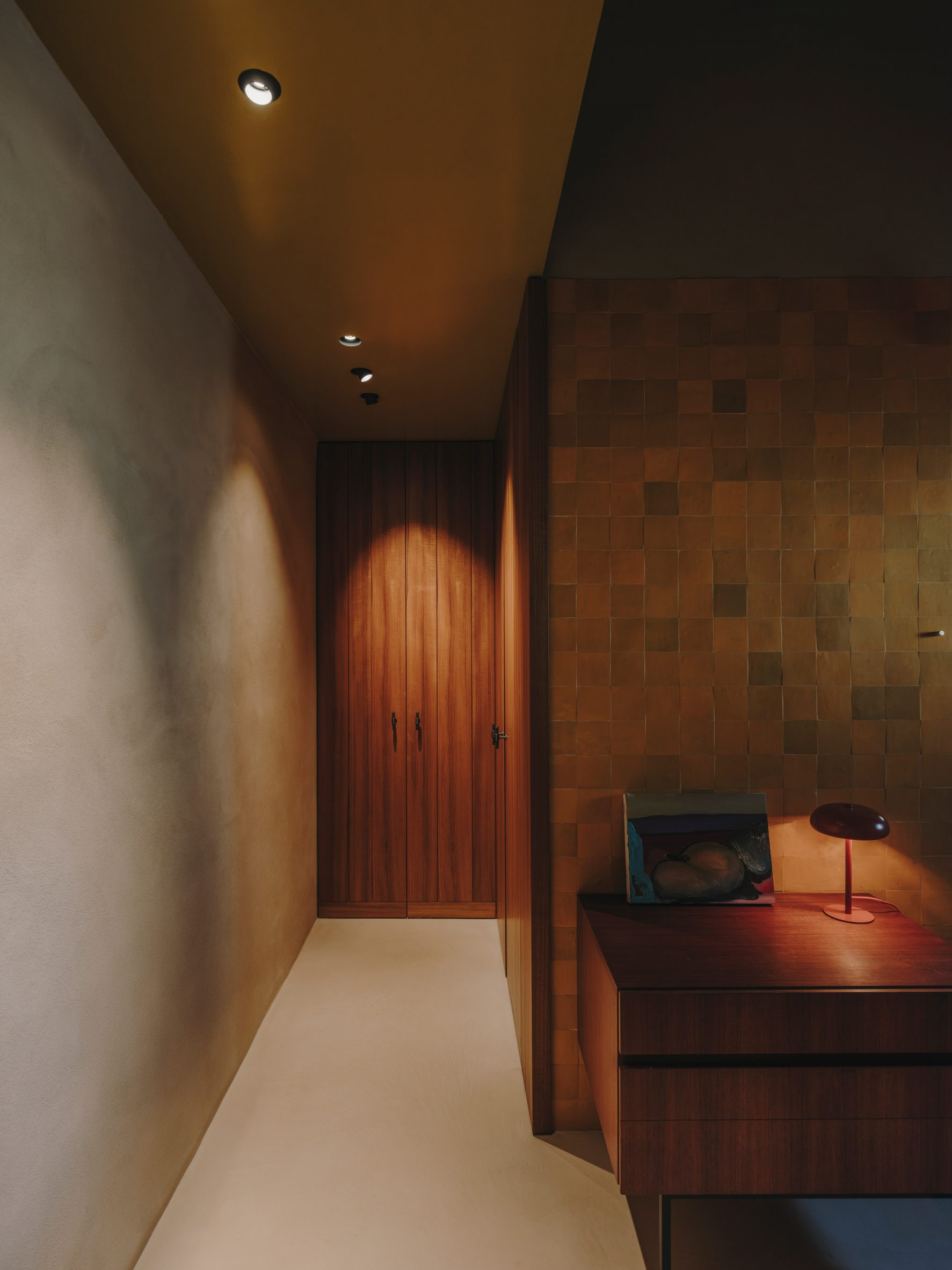 studio holzrausch infuses bold colour into tranquil mediterranean