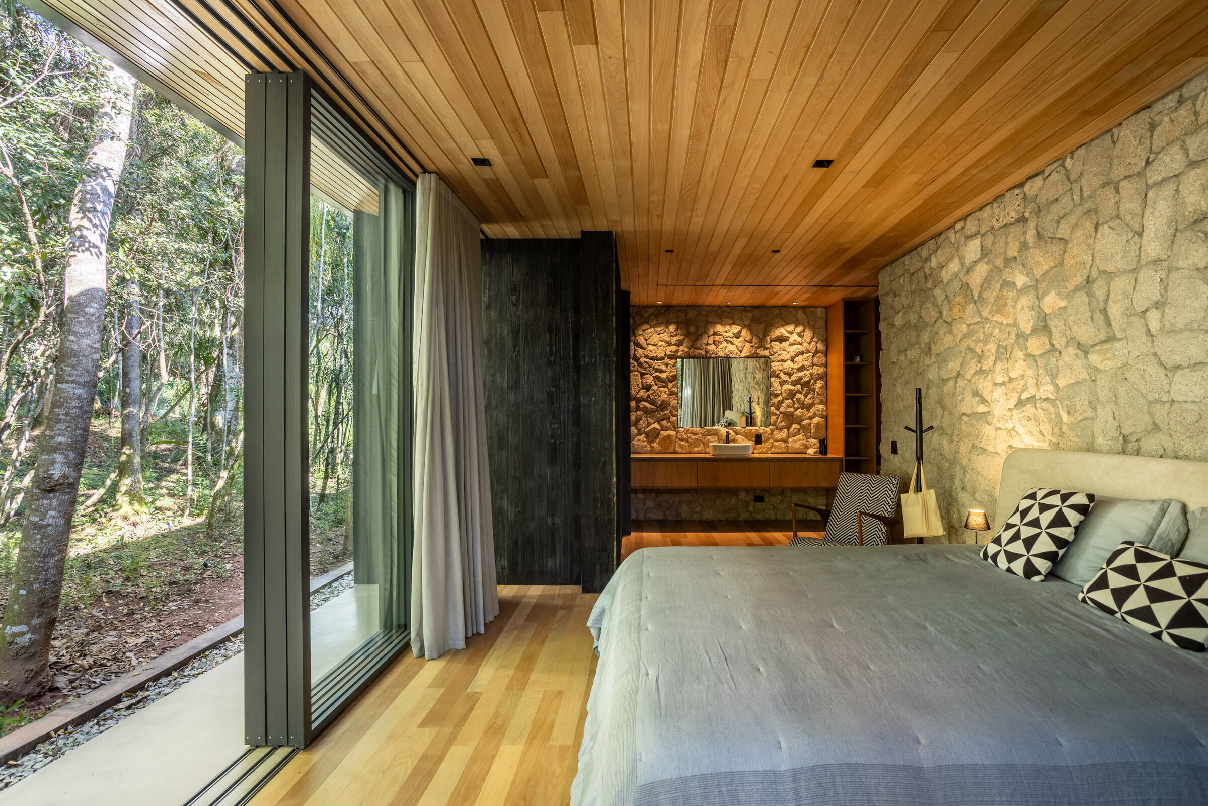casa 258 redefines hillside living with an open-plan interior | the ...