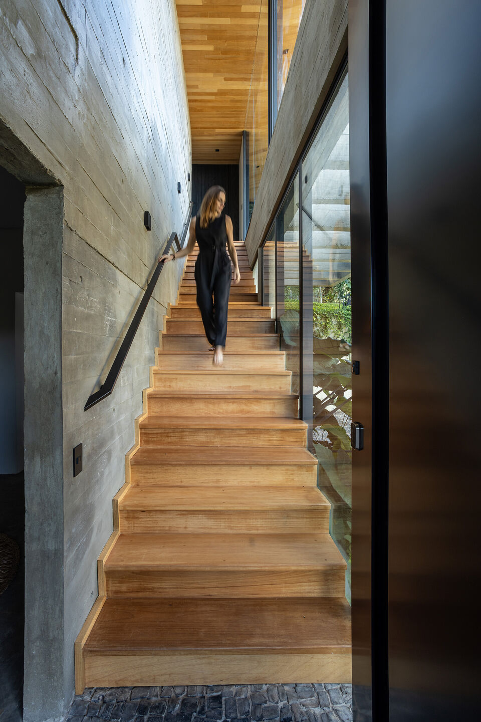casa 258 redefines hillside living with an open-plan interior | the ...