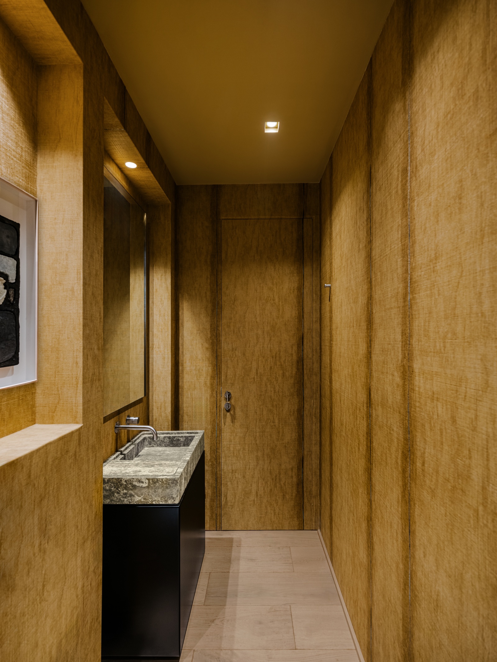 steel surfaces and mediterranean hues define renovated barcelona ...