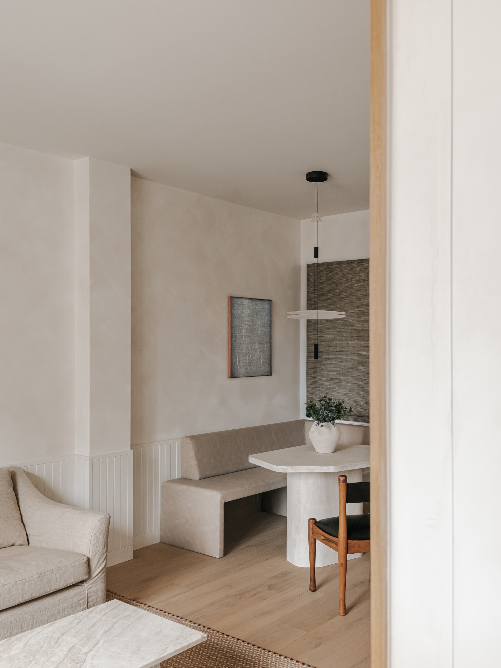 steel surfaces and mediterranean hues define renovated barcelona ...