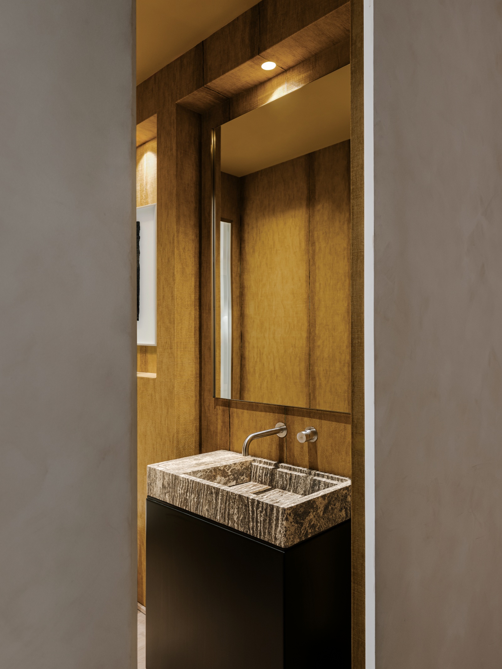 steel surfaces and mediterranean hues define renovated barcelona ...