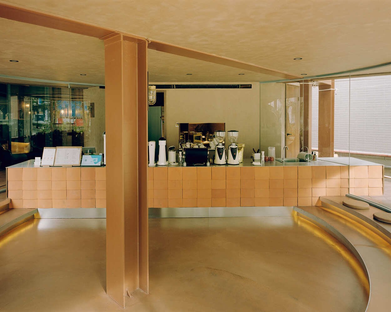 news: instilling raw minimalism with an open and tranquil design at ...
