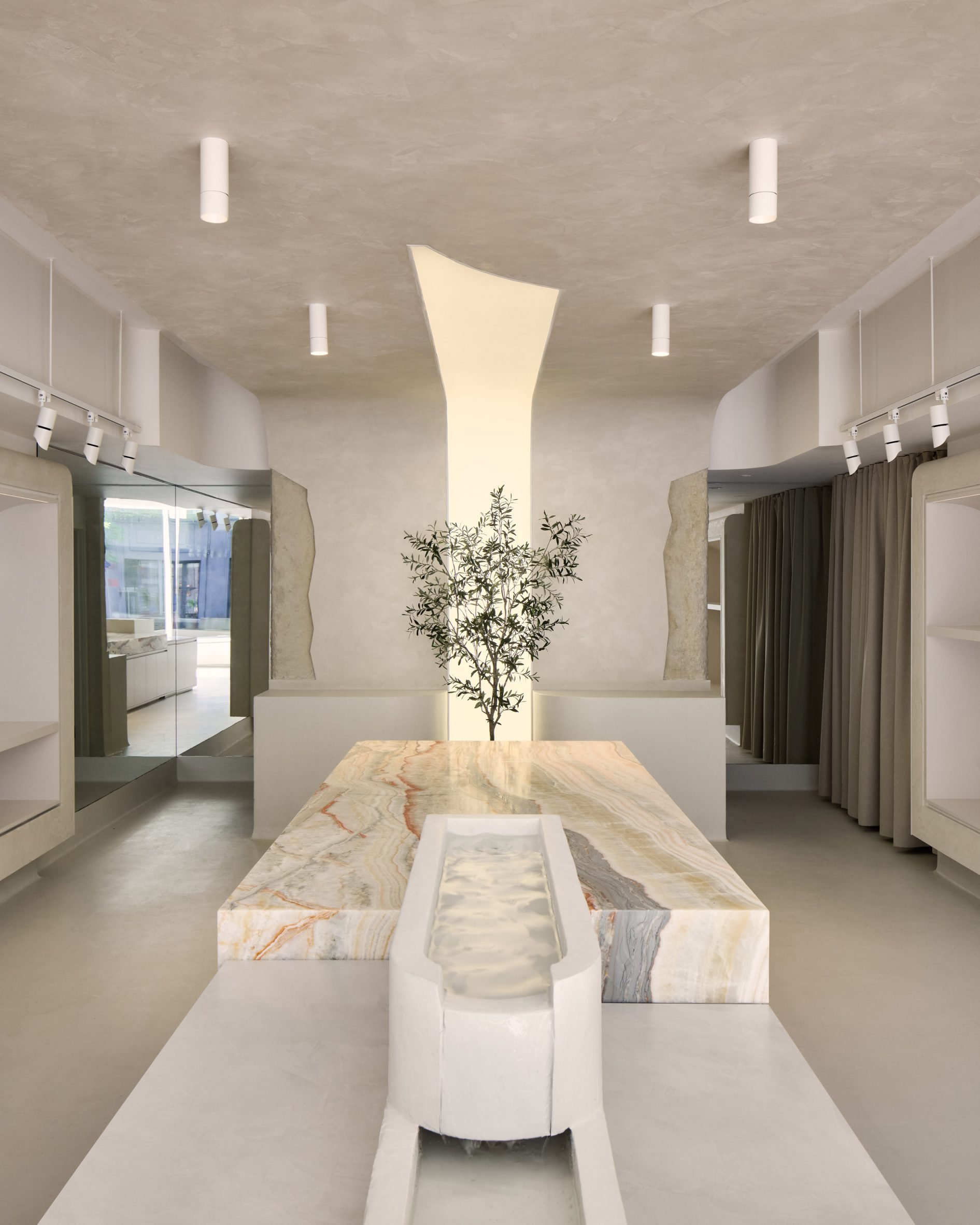 news: ste marie brings bare minimalism and soft curves to monos store ...