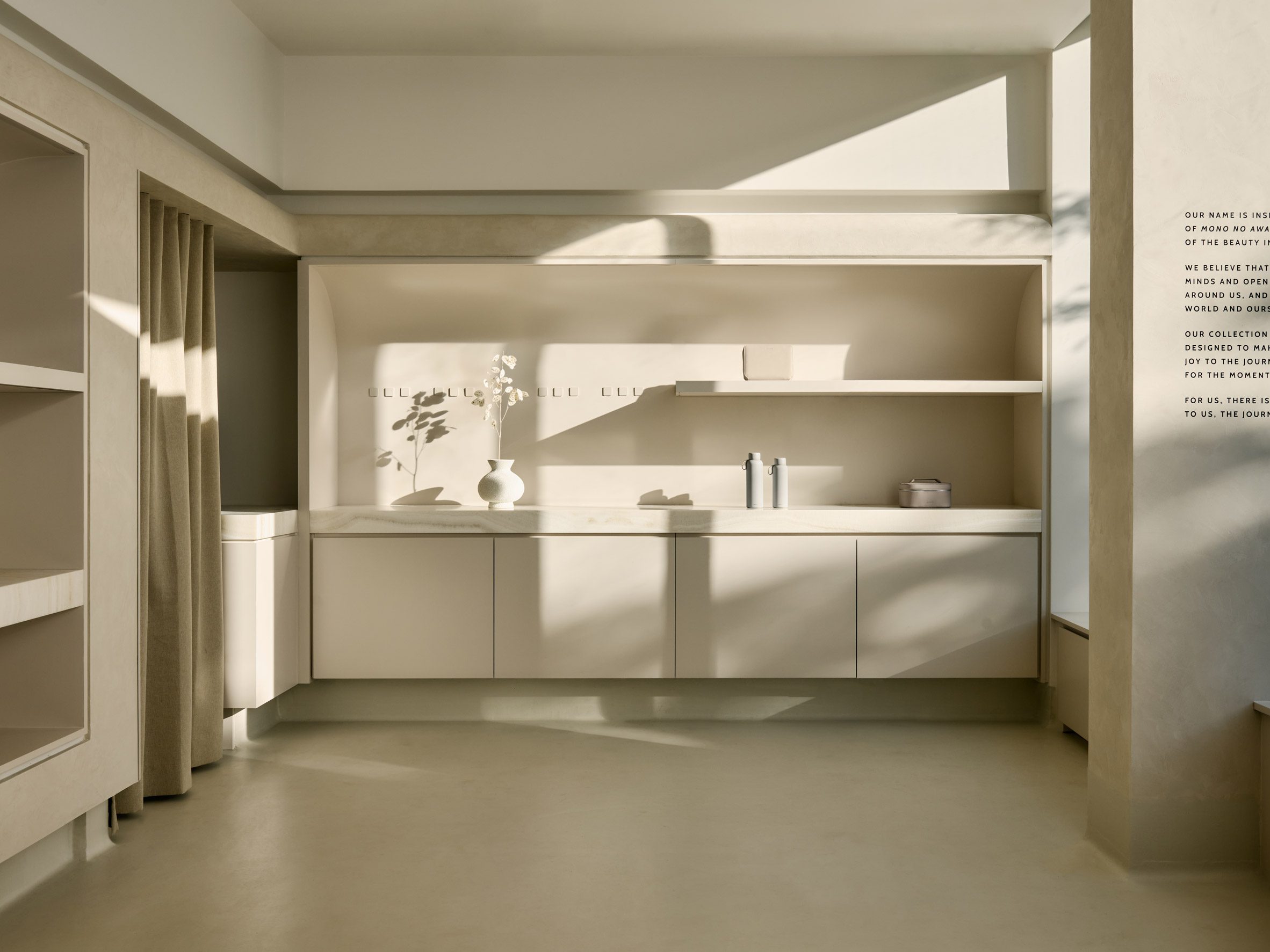 news: ste marie brings bare minimalism and soft curves to monos store ...