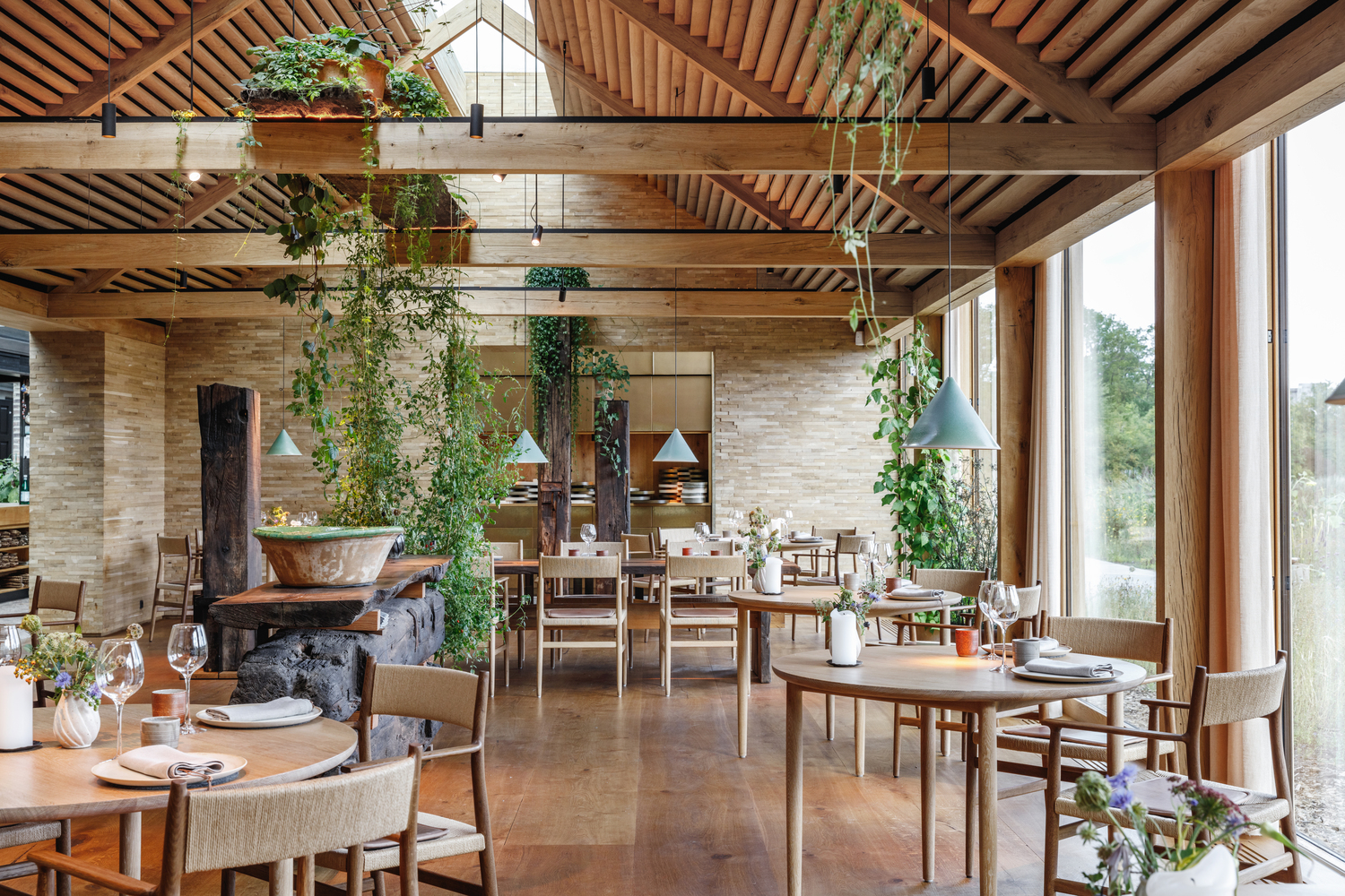 news biophilic restaurant designs around the world for lively dining