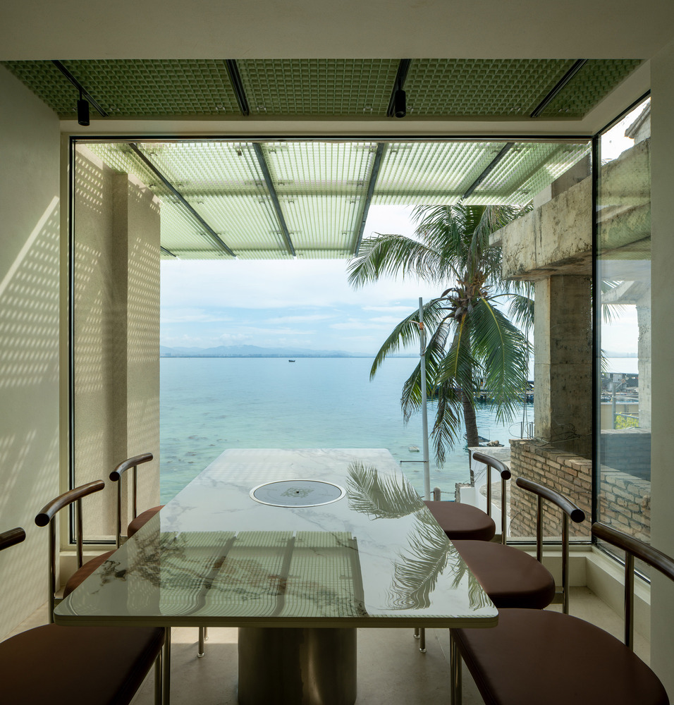 a self-built home in sanya transforms into an island restaurant retreat ...