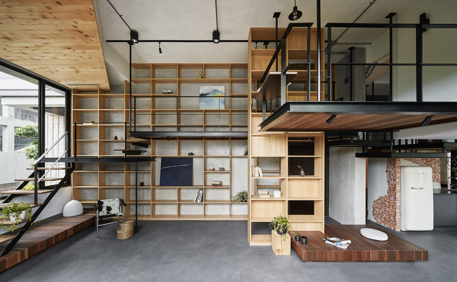 treehouse-inspired home in taiwan with optimal shared space: project by ...