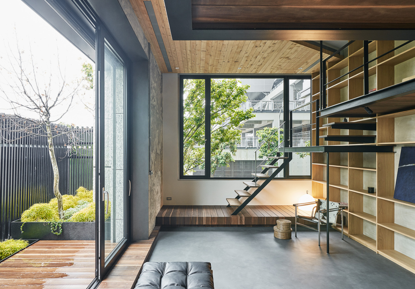 treehouse-inspired home in taiwan with optimal shared space: project by ...