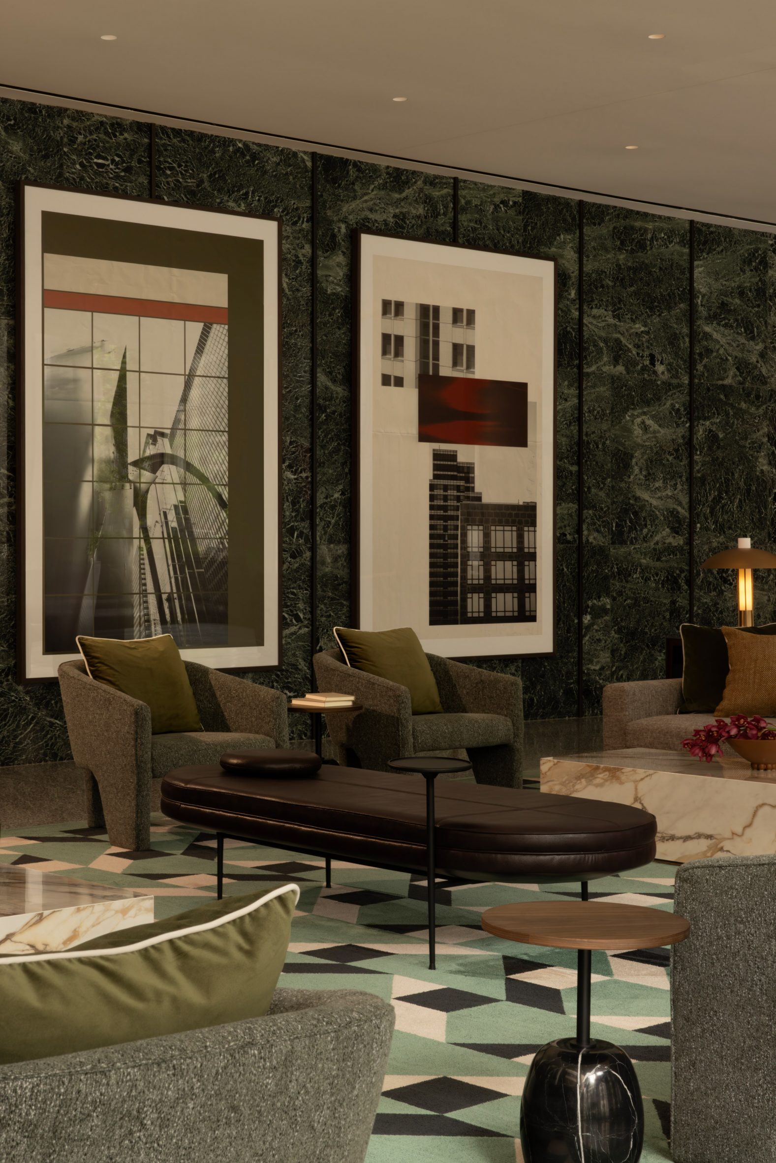 a mid century revival at the bell chicago: project by ste marie | the ...