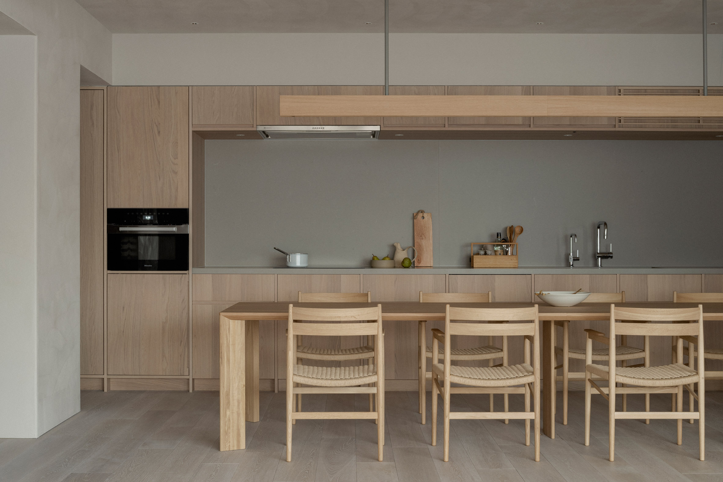muted walls and subtle artworks complete a scandinavian home in tokyo ...
