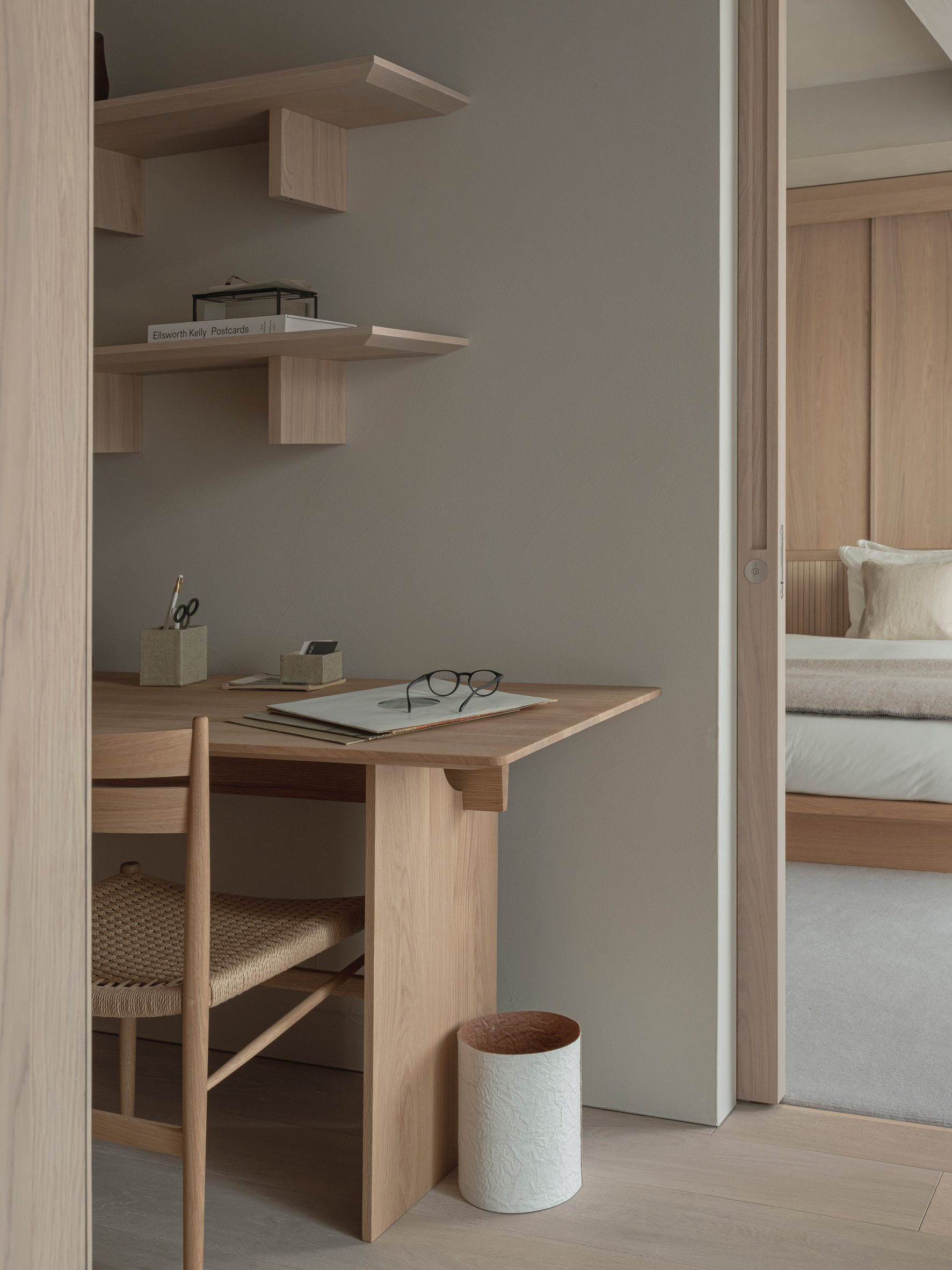 muted walls and subtle artworks complete a scandinavian home in tokyo ...
