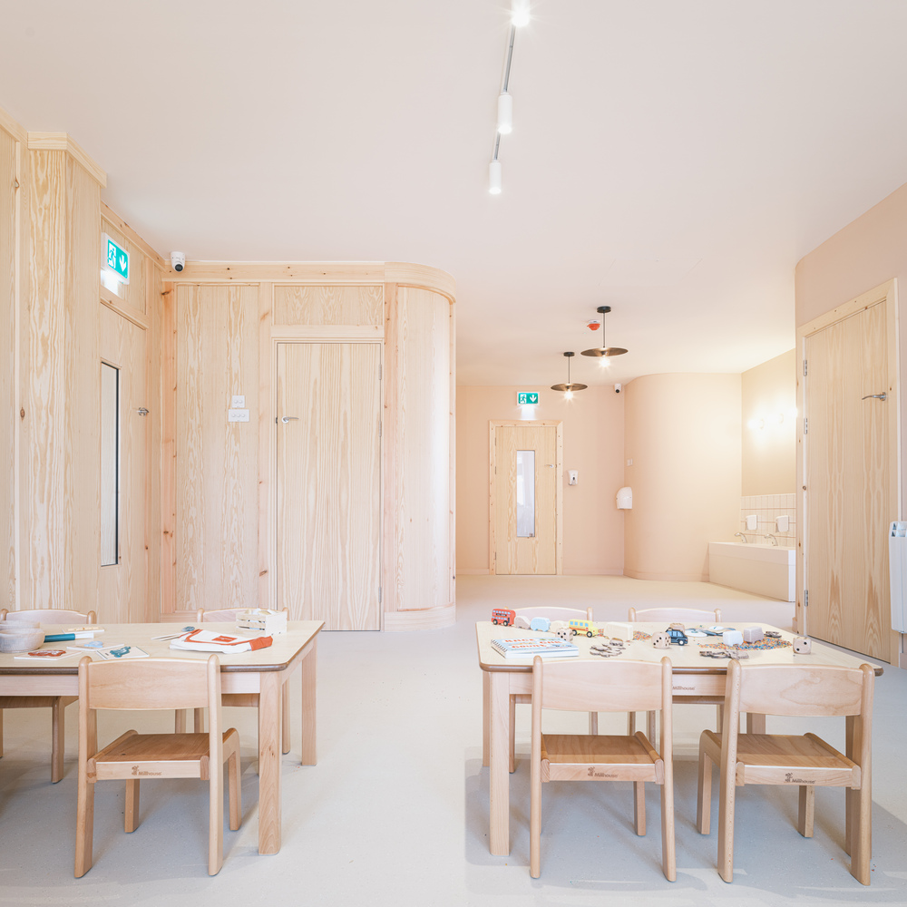 a serene and naturally designed learning tree nursery in london