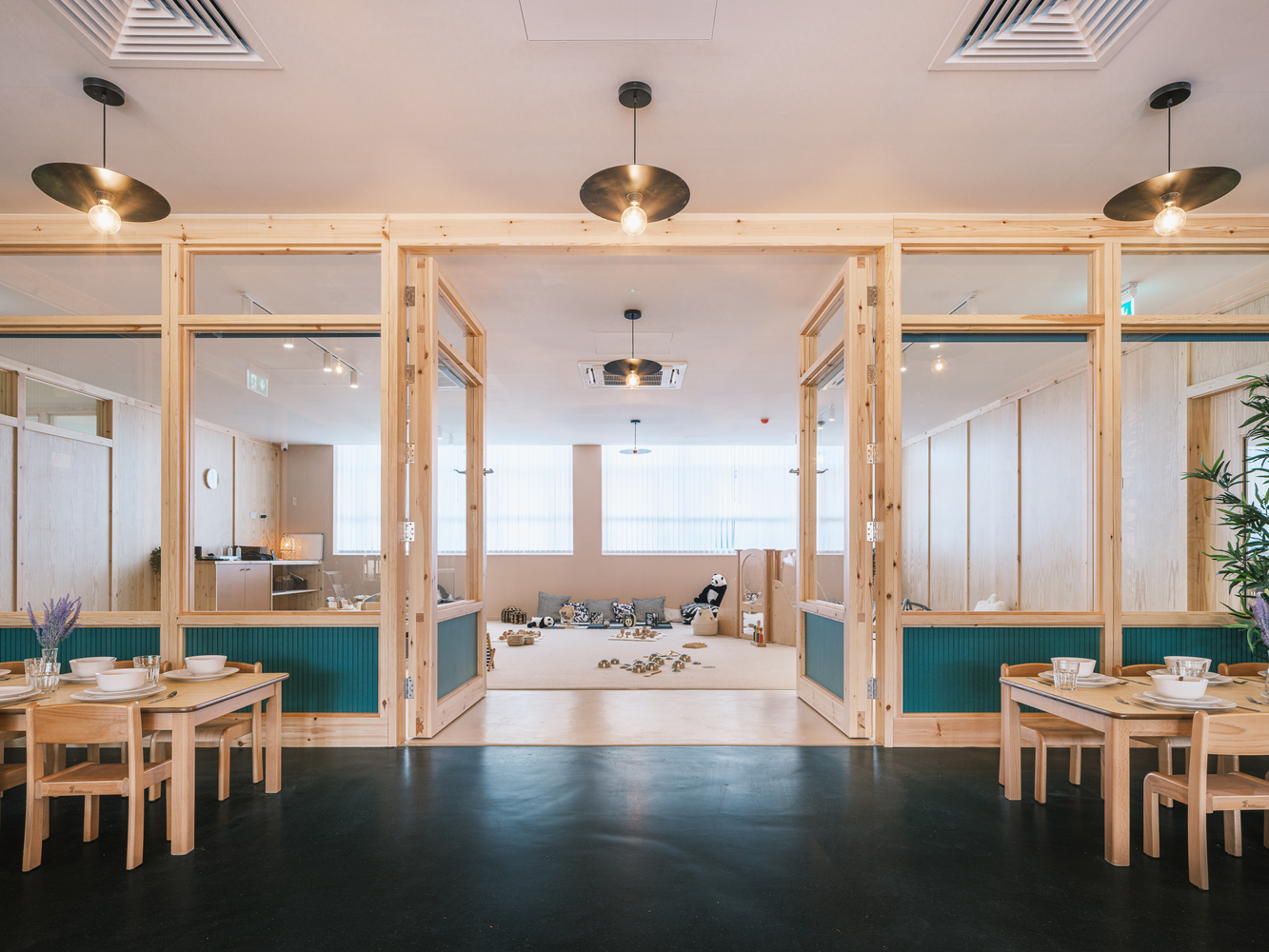 a serene and naturally designed learning tree nursery in london