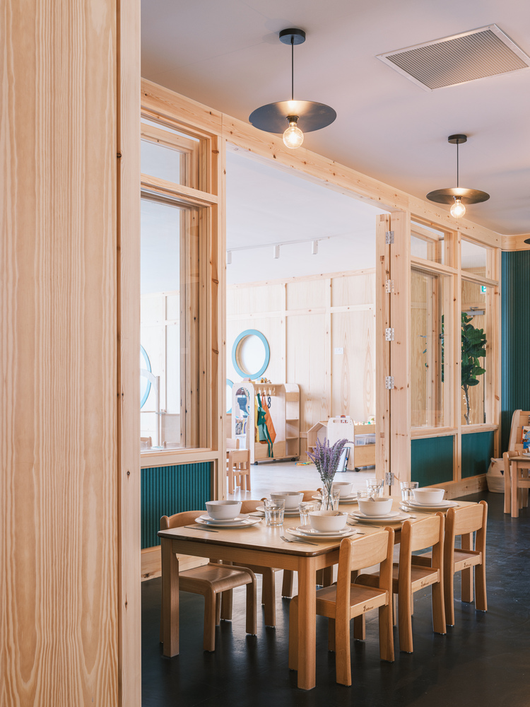 a serene and naturally designed learning tree nursery in london