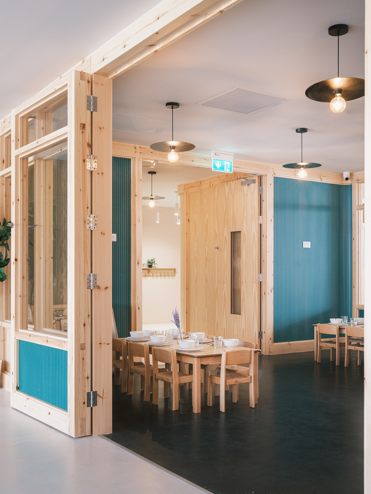 a serene and naturally designed learning tree nursery in london