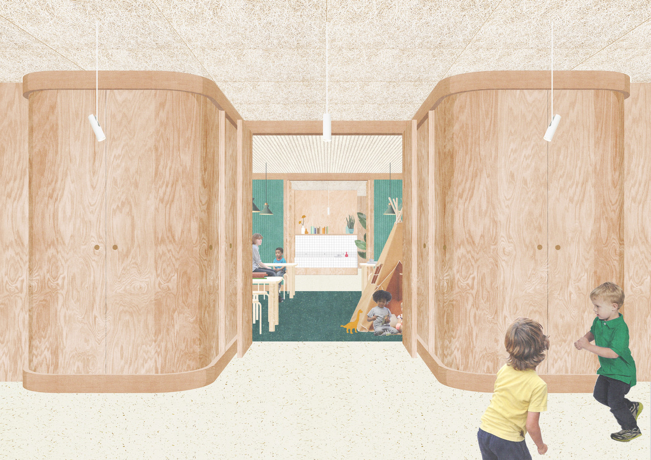 a serene and naturally designed learning tree nursery in london