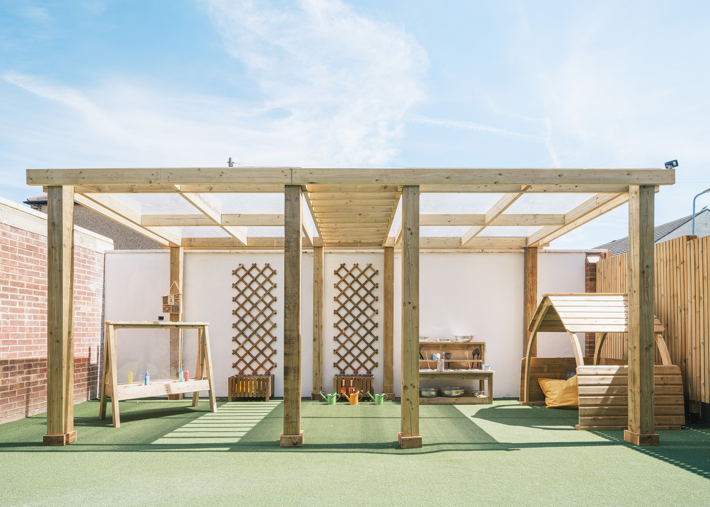 a serene and naturally designed learning tree nursery in london