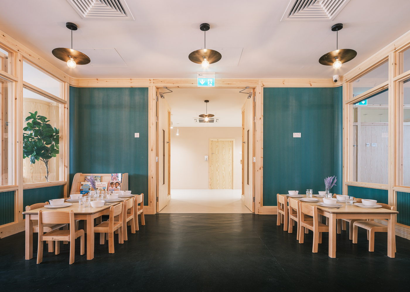 a serene and naturally designed learning tree nursery in london